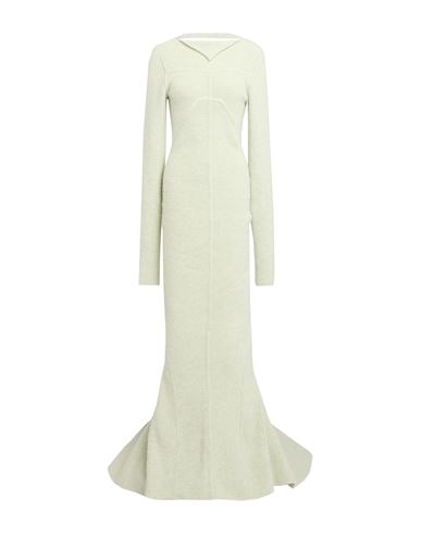 Woman Maxi dress Light green Size M Alpaca wool, Polyamide, Wool, Elastane