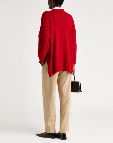 Woman Sweater Red Size S Virgin Wool