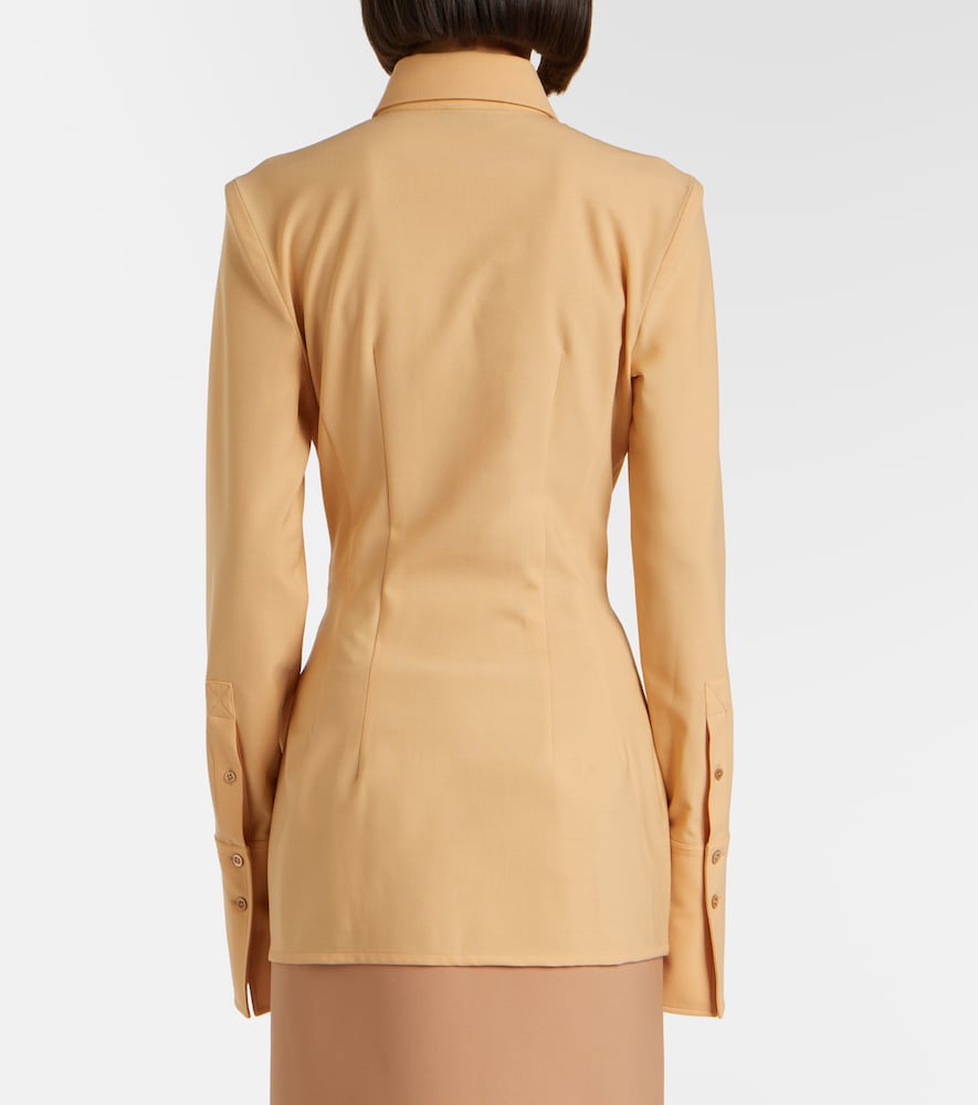 Pleated shirt