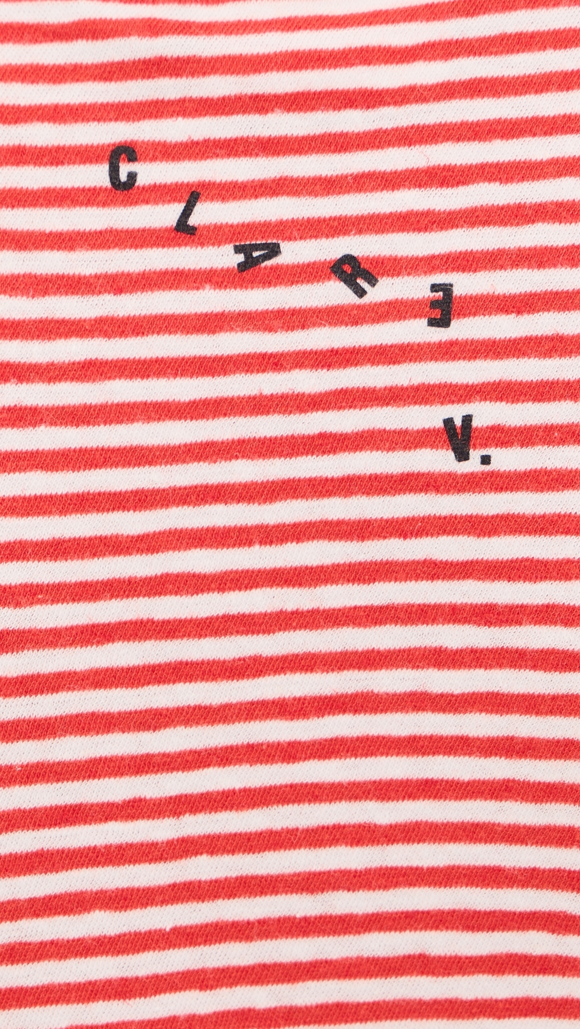 Classic Tee Bright Poppy/Cream