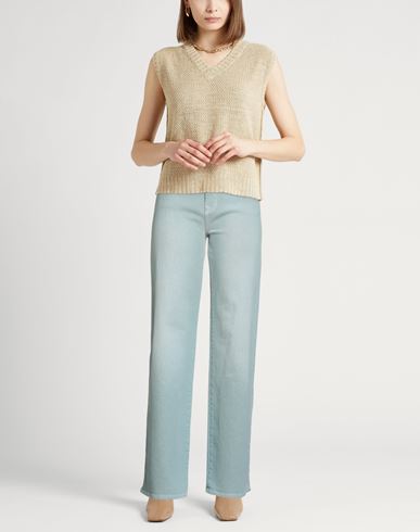 Woman Jeans Sky blue Size 31 Cotton, Elastane