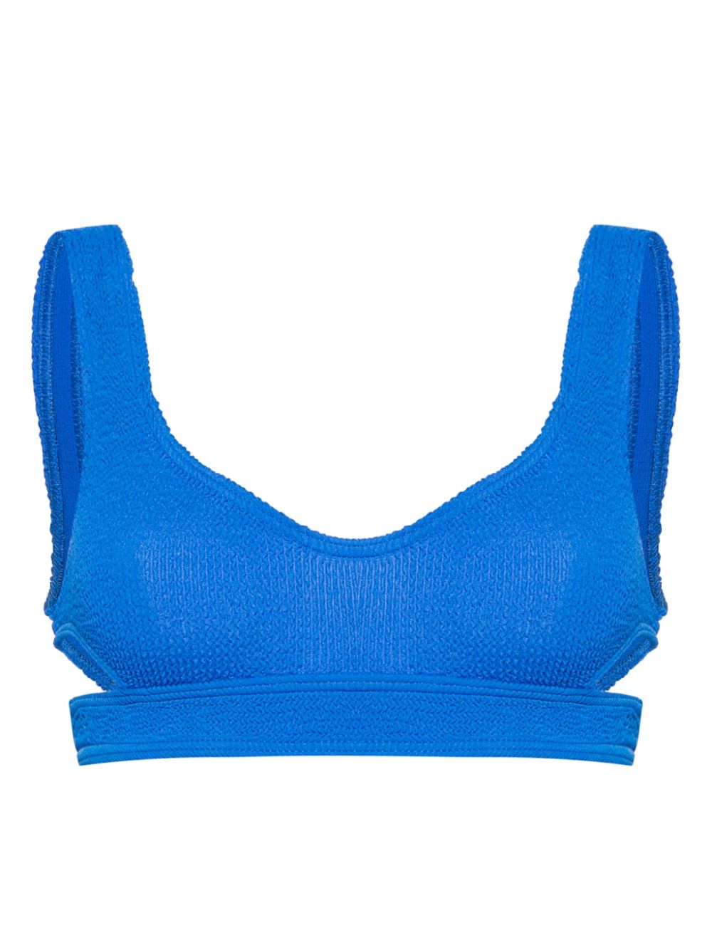 Nino smocked bikini top - Blue