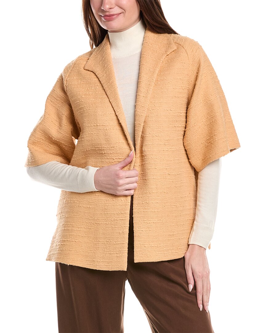 Wing Collar Short Sleeve Jacket