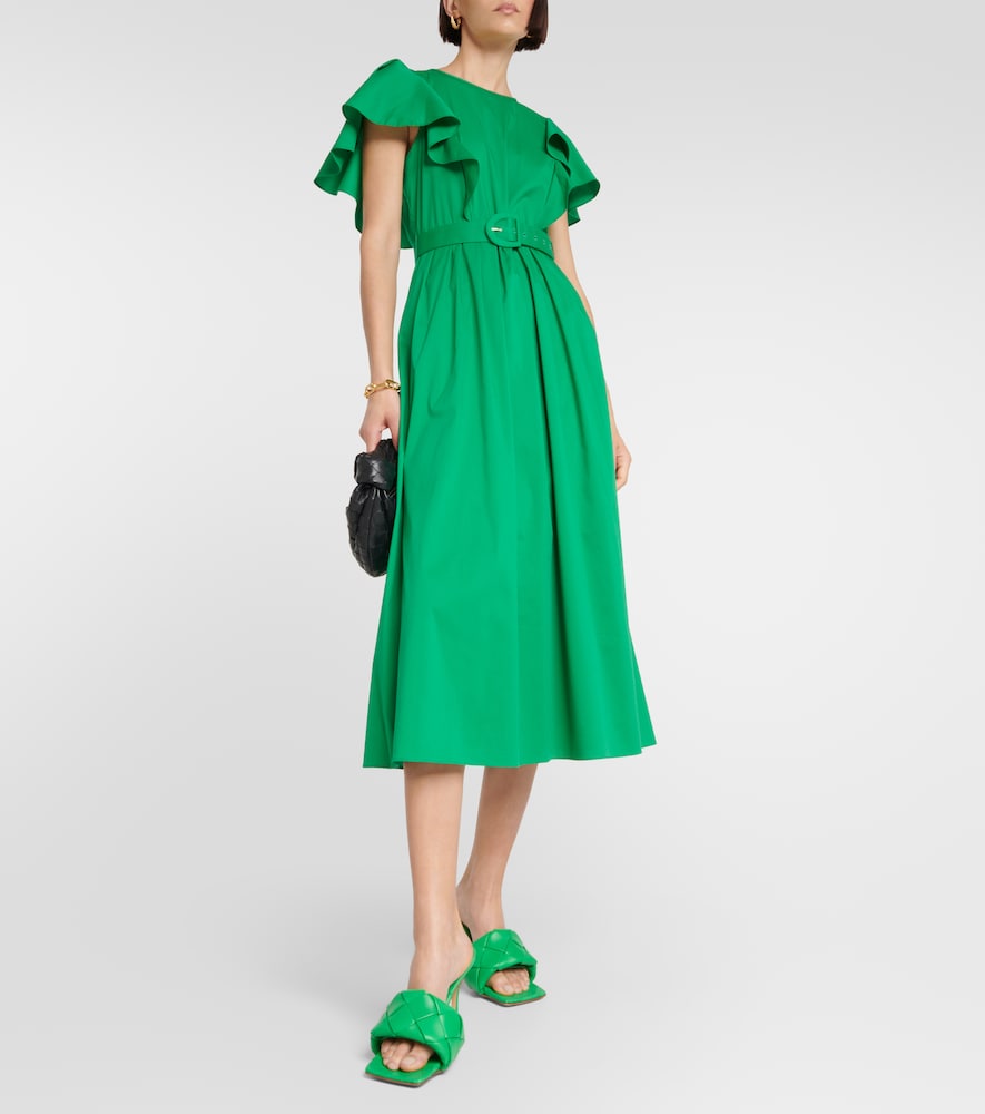 Diane von Furstenberg Ruffled midi dress