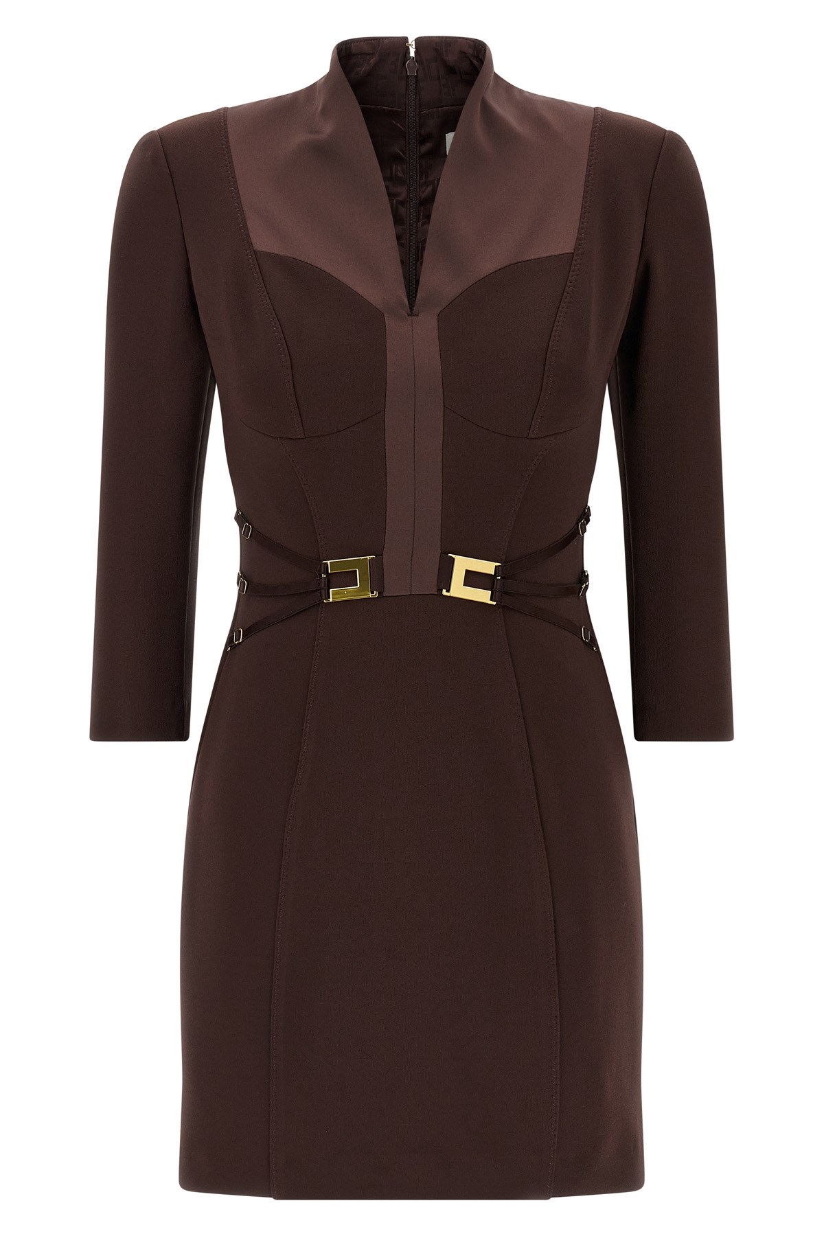 Logo Dress With Elastic Bands