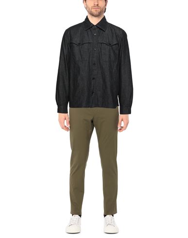 Man Denim shirt Black