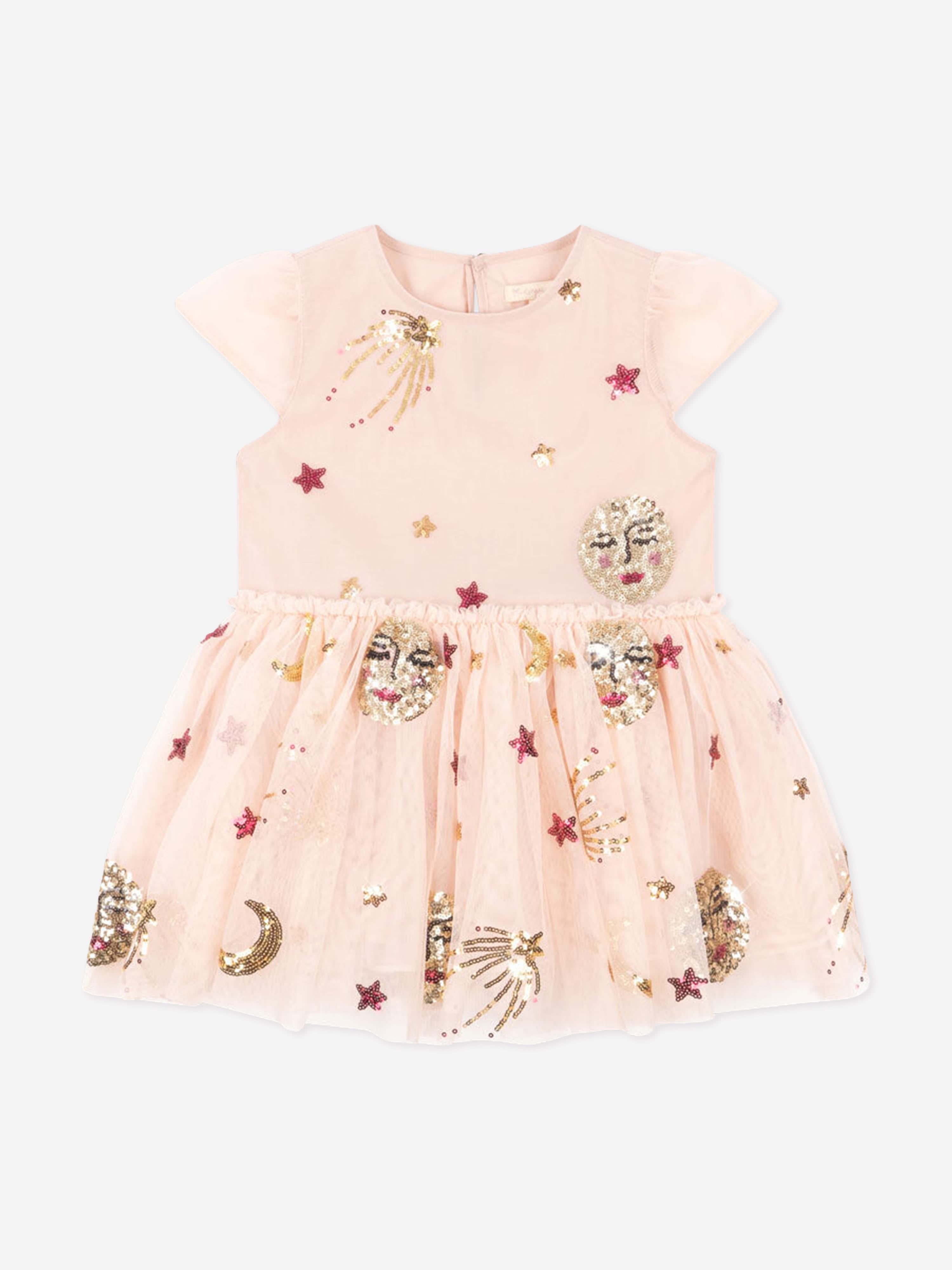 Konges Sløjd Girls Odette Dres in Pink 2 Years By Childsplay Clothing