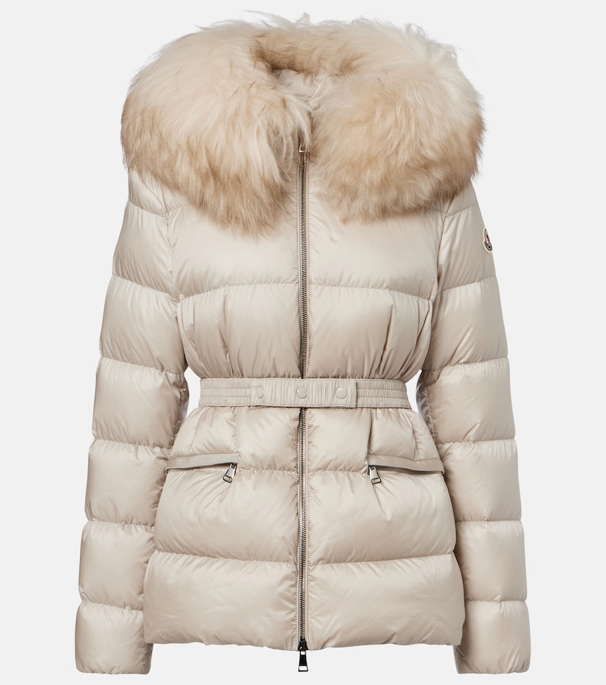 Boed shearling-trimmed down jacket