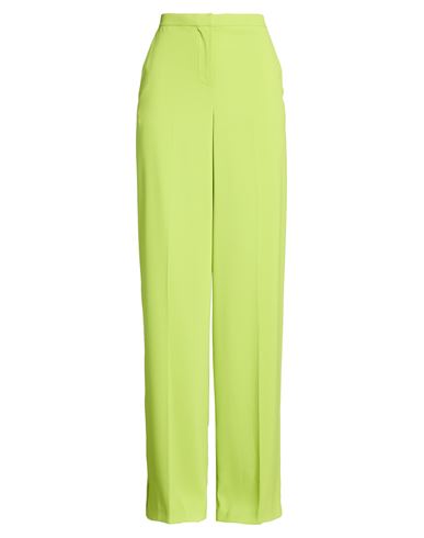 Woman Pants Lime green Size 4 Polyester, Elastane