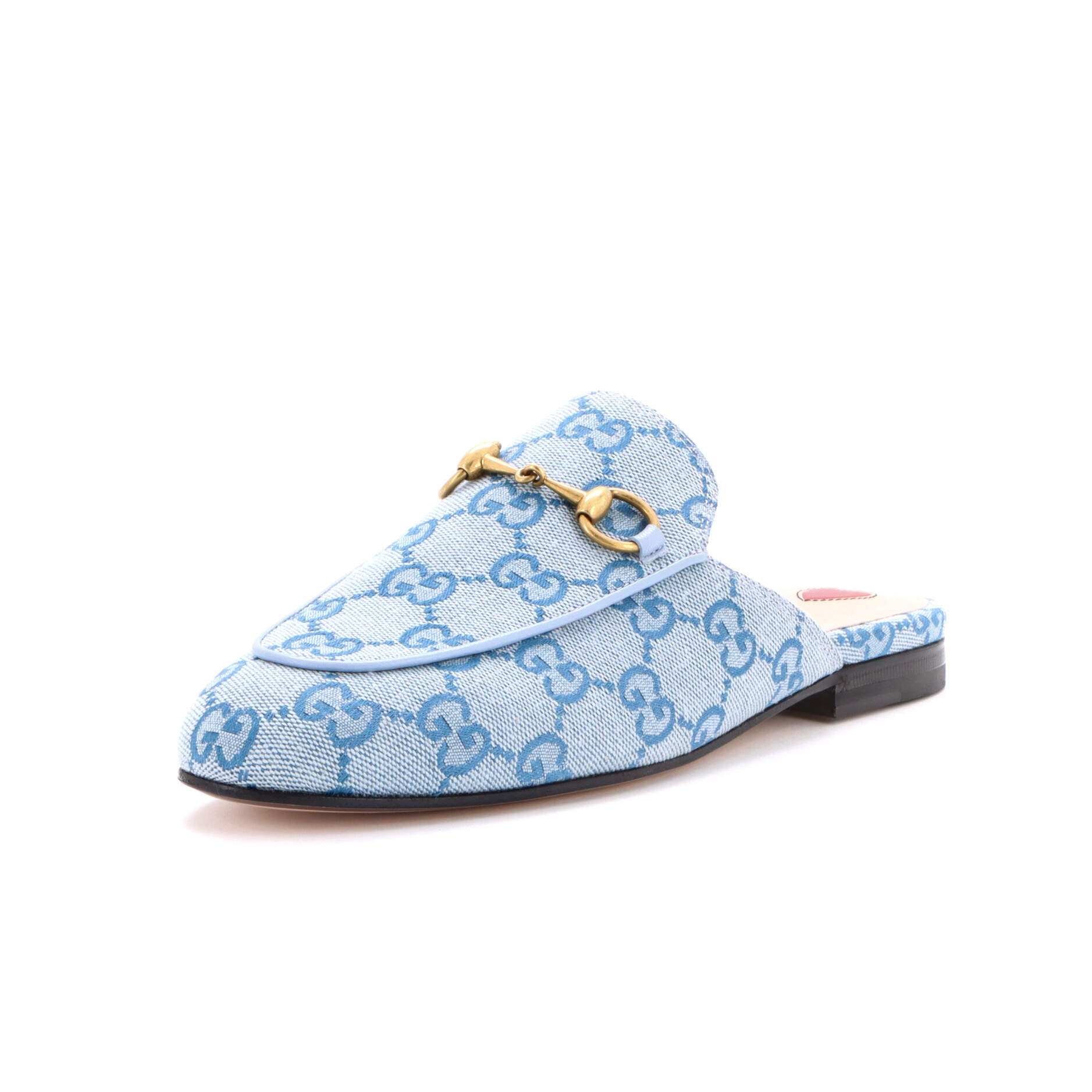 Women's Princetown Mules GG Denim