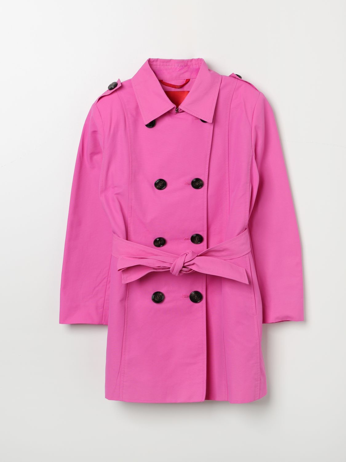Coat Kids color Pink