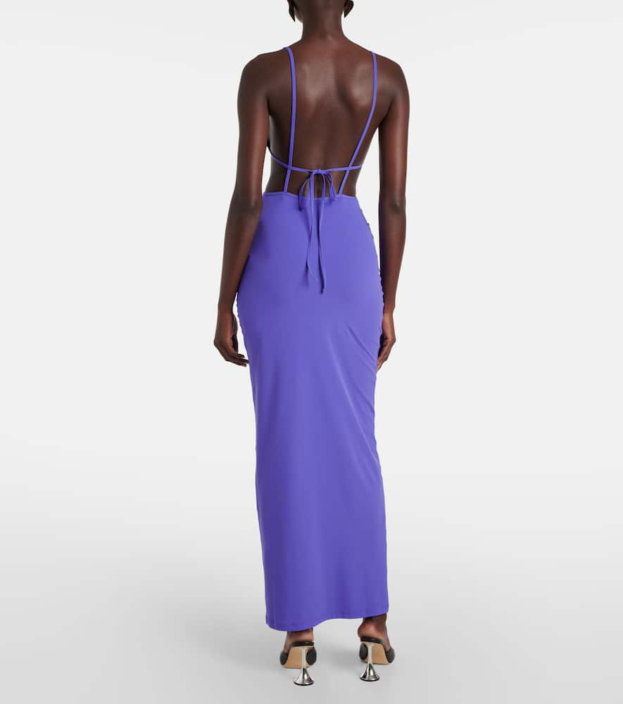 Cutout maxi dress