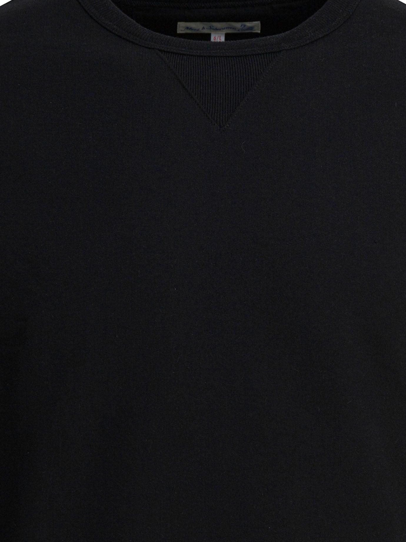 Merz B. Schwanen „Loopwheeled“ Rundhals-Sweatshirt