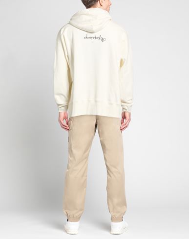 Man Sweatshirt Ivory Size L Cotton