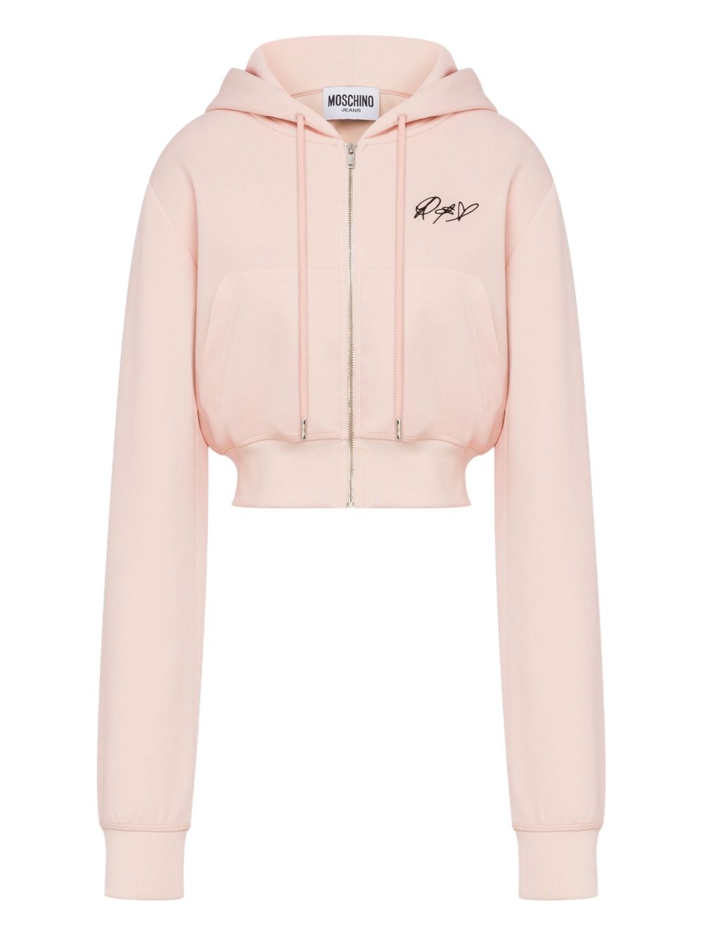 Logo-print hoodie - Pink