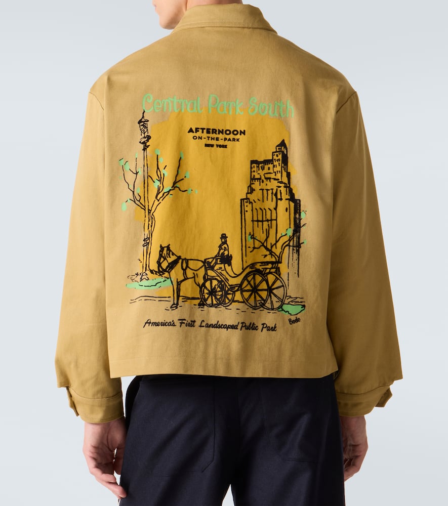 Central Park cotton blouson jacket