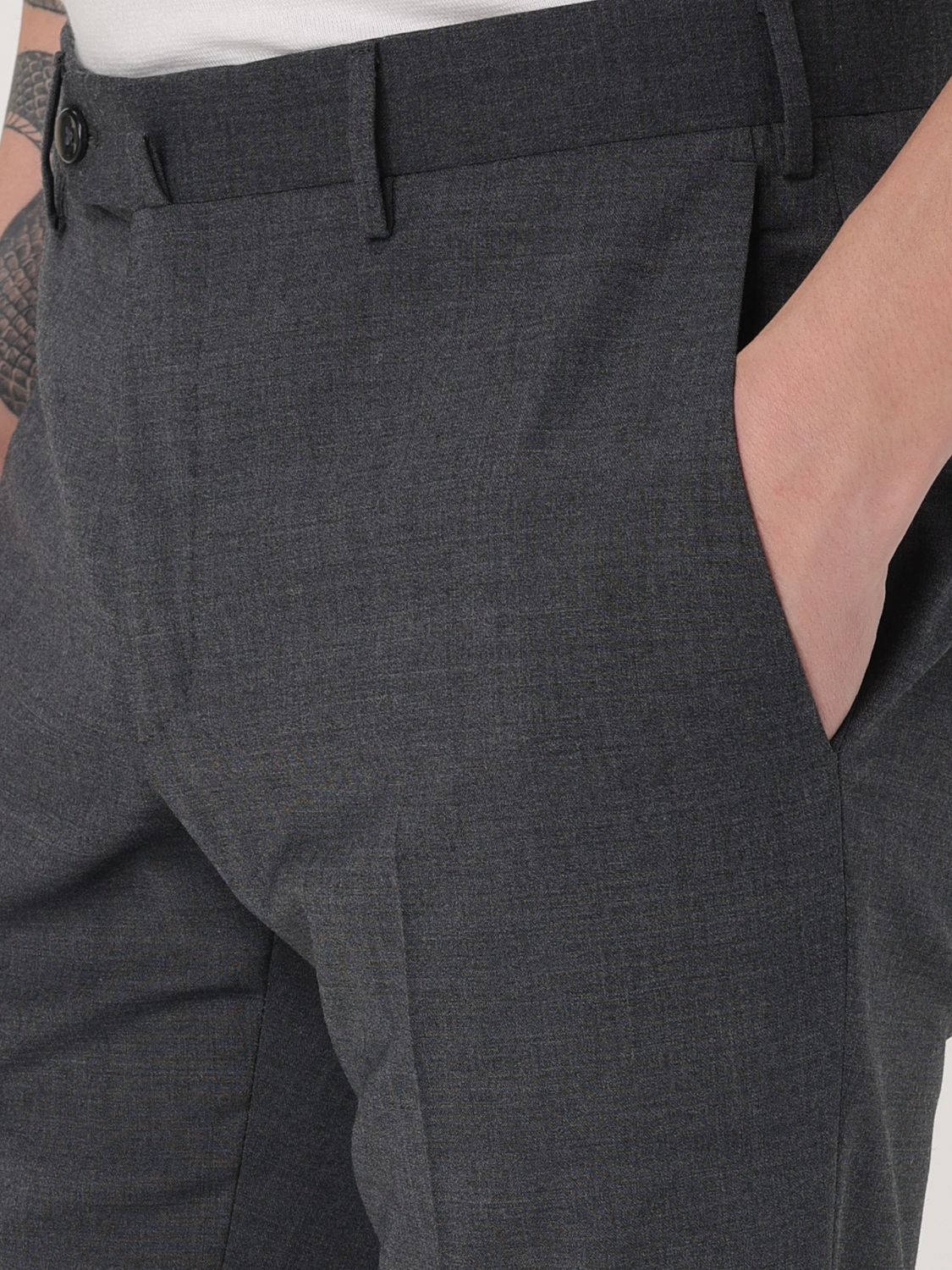 Pants PT TORINO Men color Charcoal