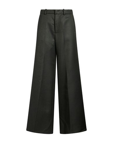 Forte_forte Woman Pants Dark green Size 4 Virgin Wool, Viscose