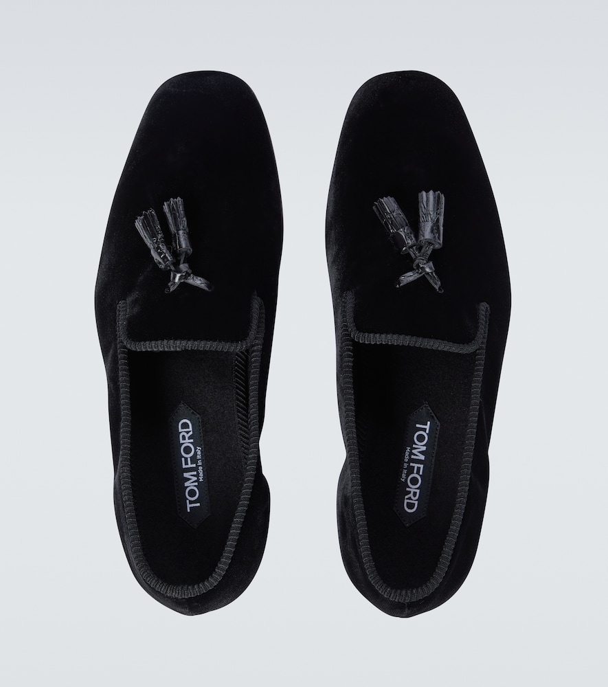 Velvet loafers