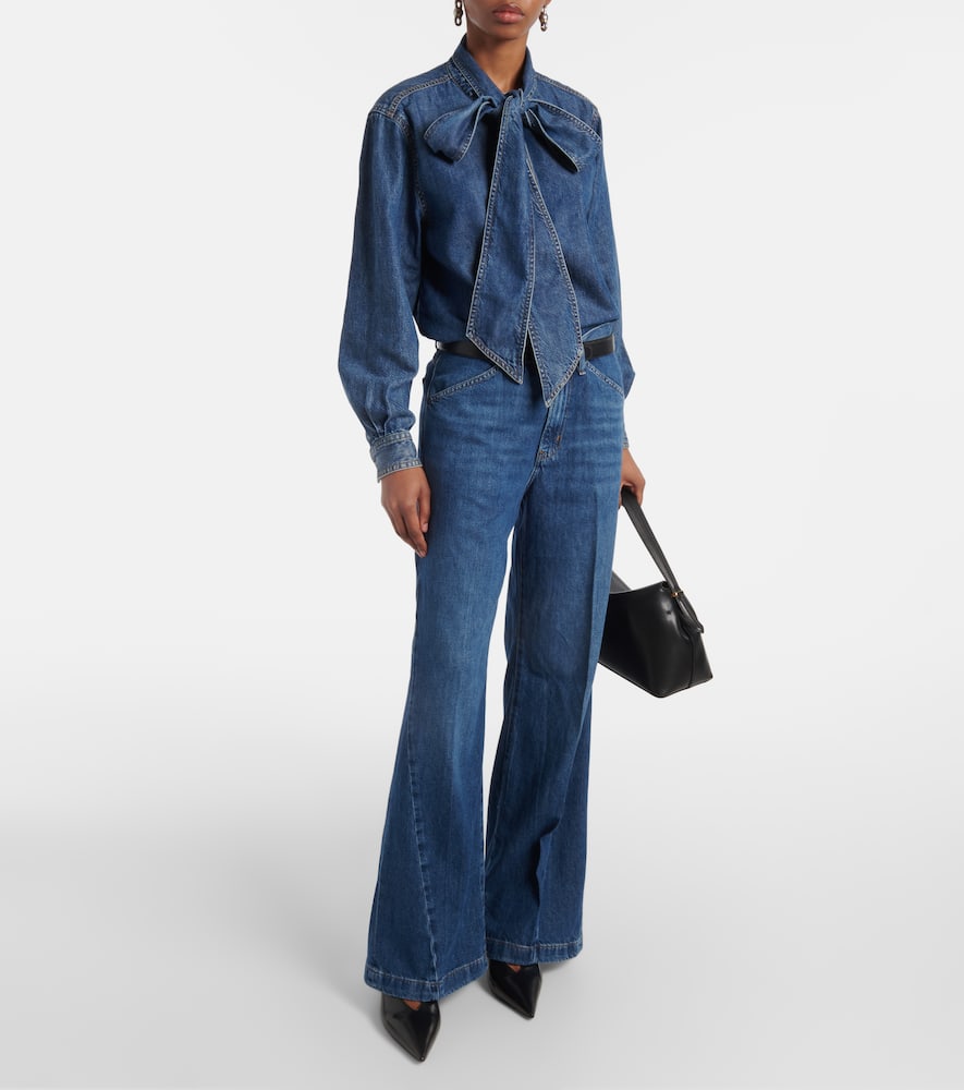 Le Baggy Palazzo wide-leg jeans
