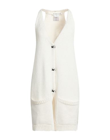 Woman Cardigan Ivory Size ONESIZE Acrylic, Alpaca wool, Wool