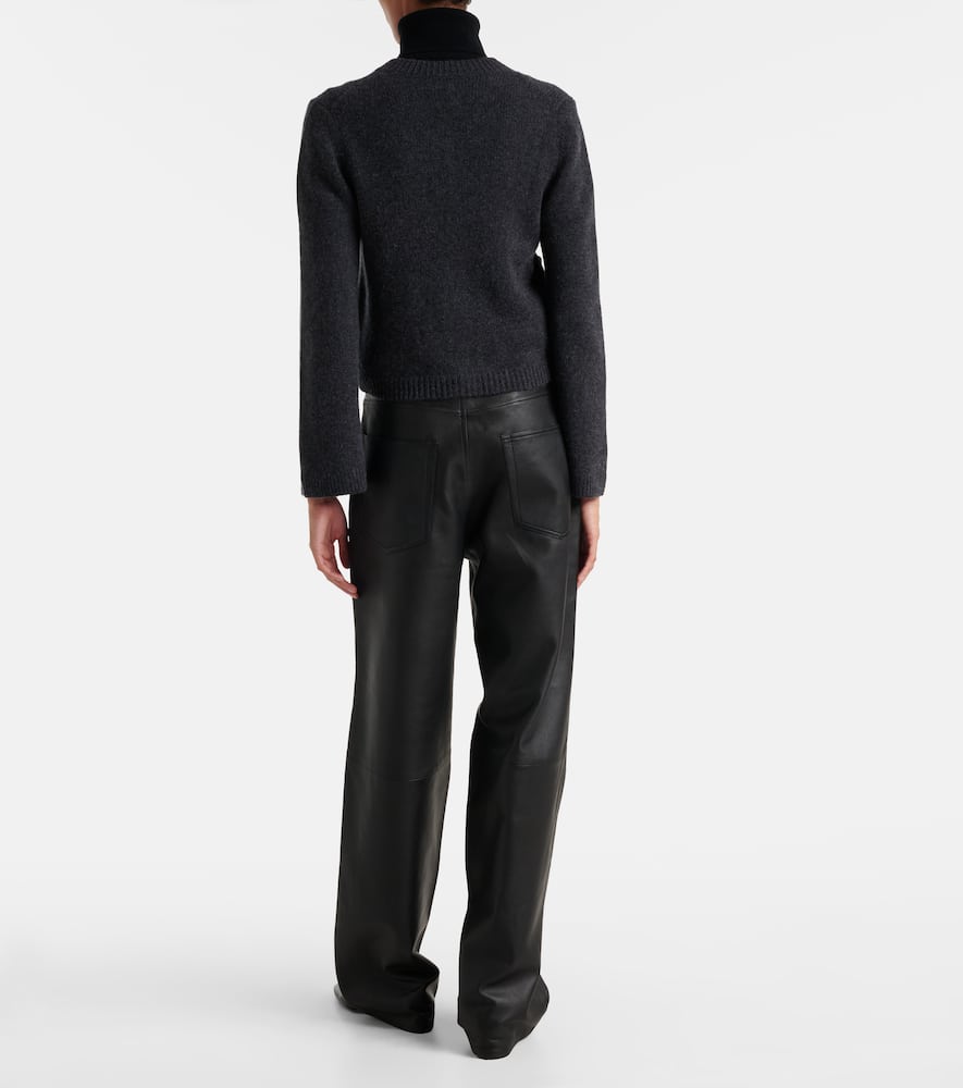 Wool and cashmere cardigan