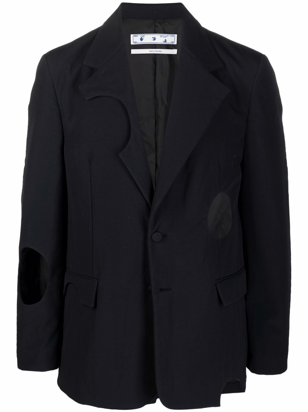 Meteor padded blazer - Black