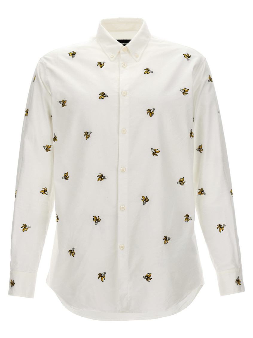 Fruit Embroidery Shirt