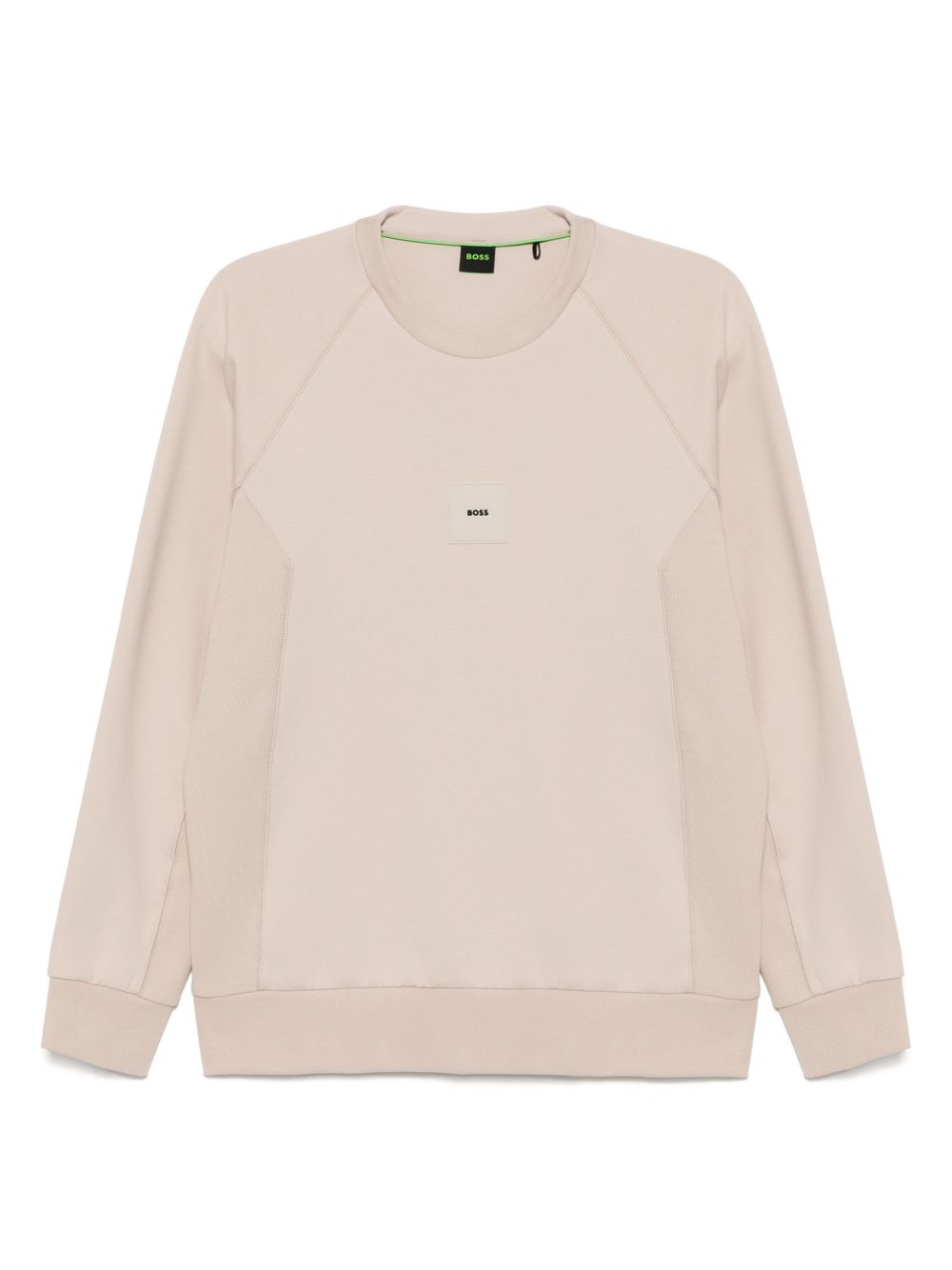 BOSS stretch-jersey sweatshirt - Neutrals