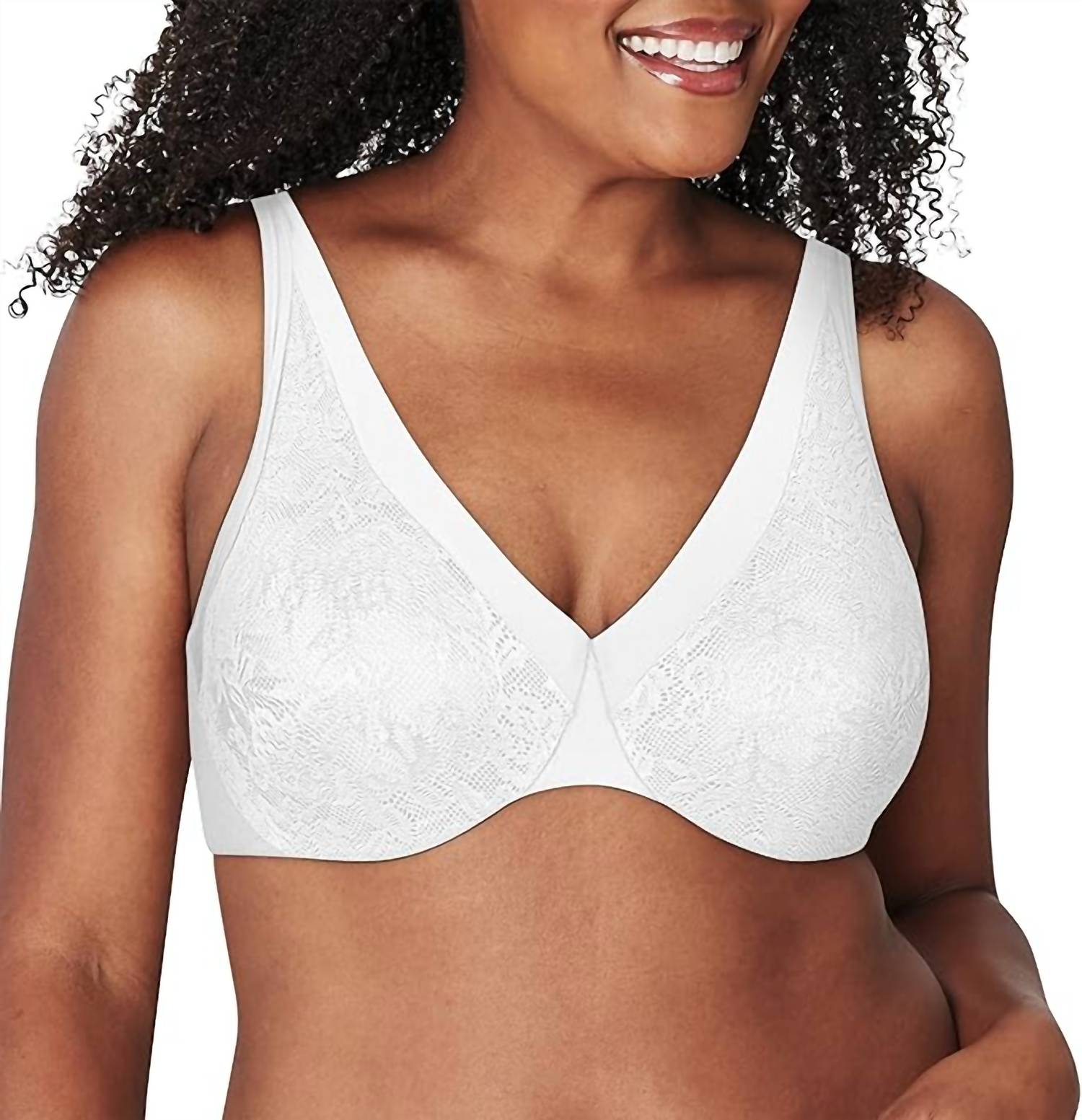 Ultra Soft No Poke Dreamwire Underwire Bra In White