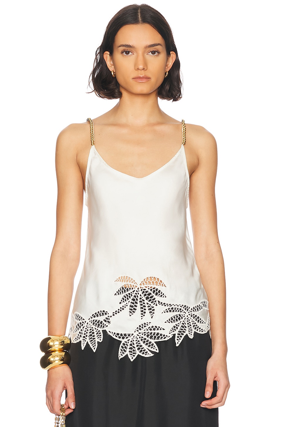 Diotima Bennett Camisole Top in White