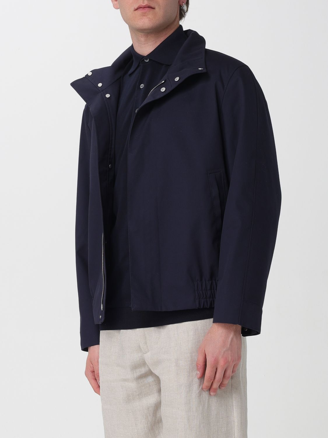 Jacket Men color Blue
