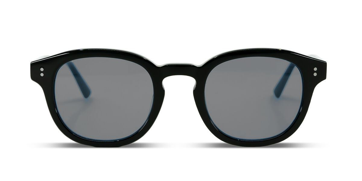 Messy Weekend BILLE Black Grey Men's Sunglasses Black Size 49