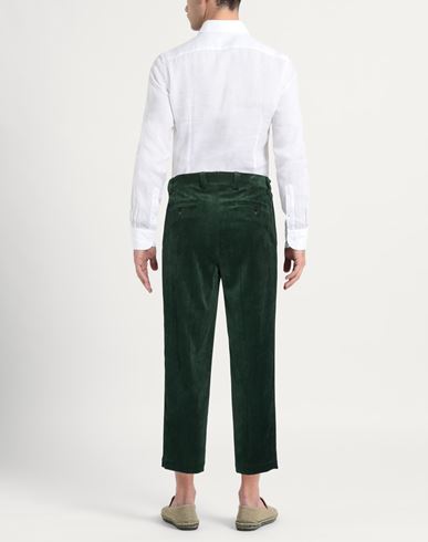 Racconta La Sartoria Man Pants Dark green Size 32 Polyester, Polyamide, Elastane