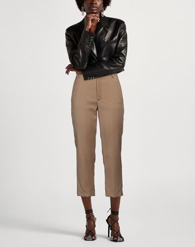 Woman Pants Beige Size 27 Virgin Wool