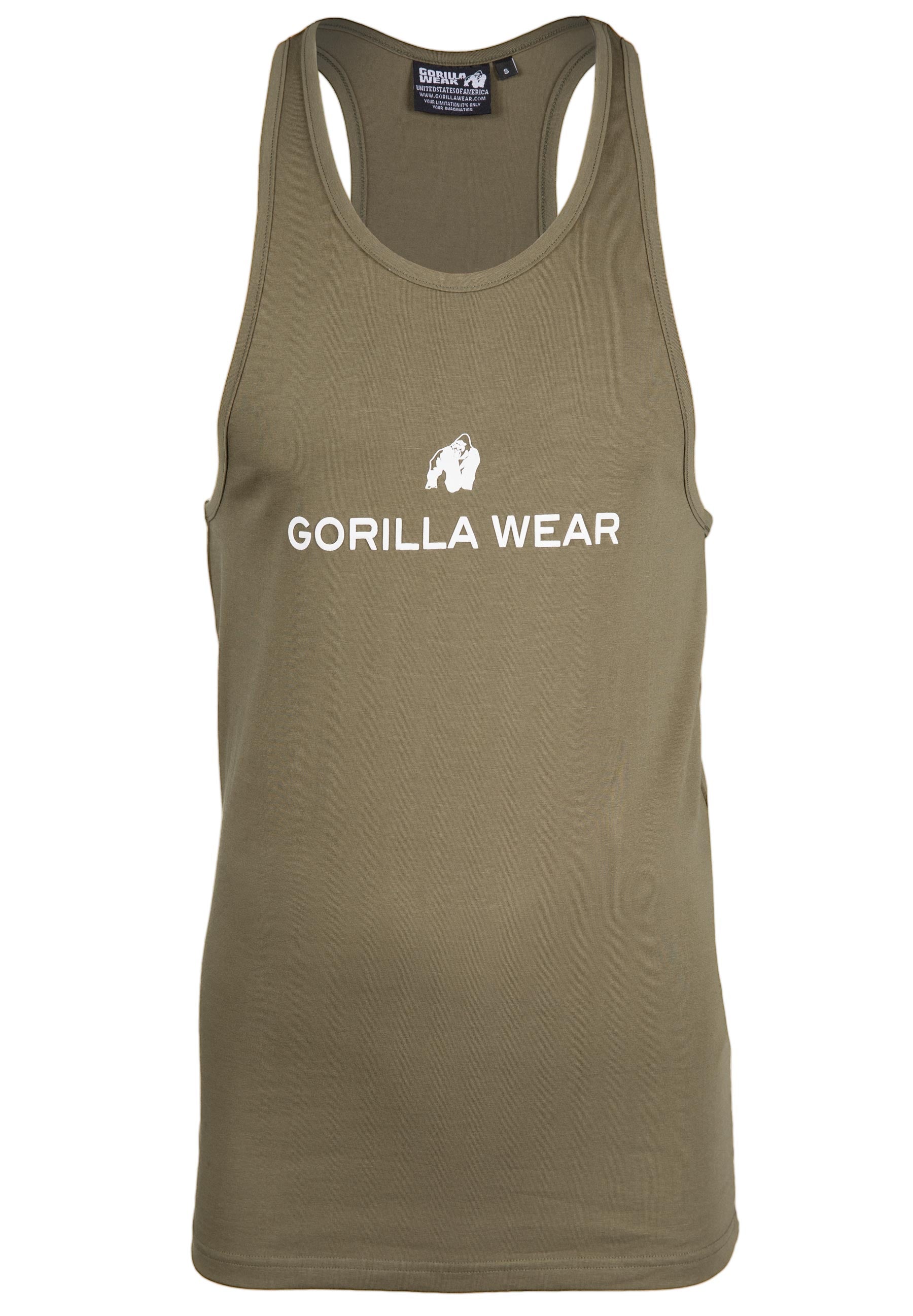 Carter Stretch Tank Top - Army Green