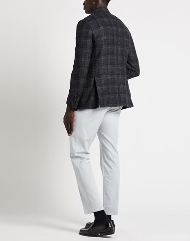 Man Blazer Charcoal Size 44 Virgin Wool, Polyester