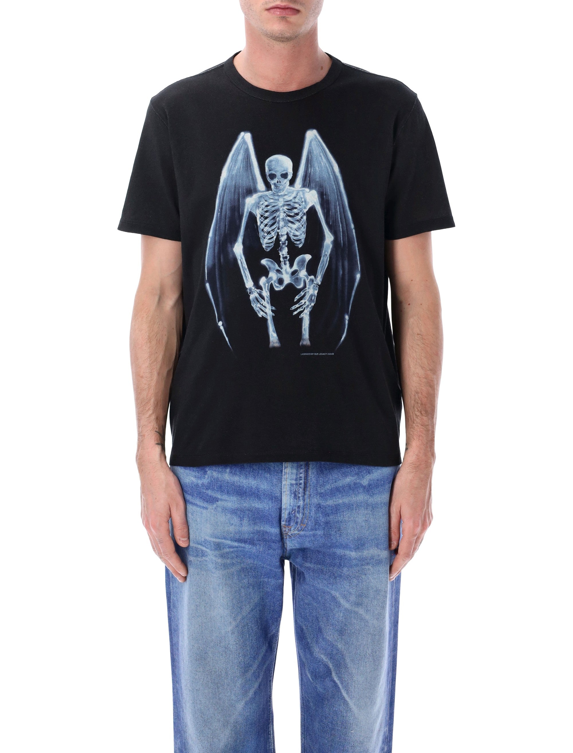 The New Box T-Shirt with Fallen Angel Print - Size 48