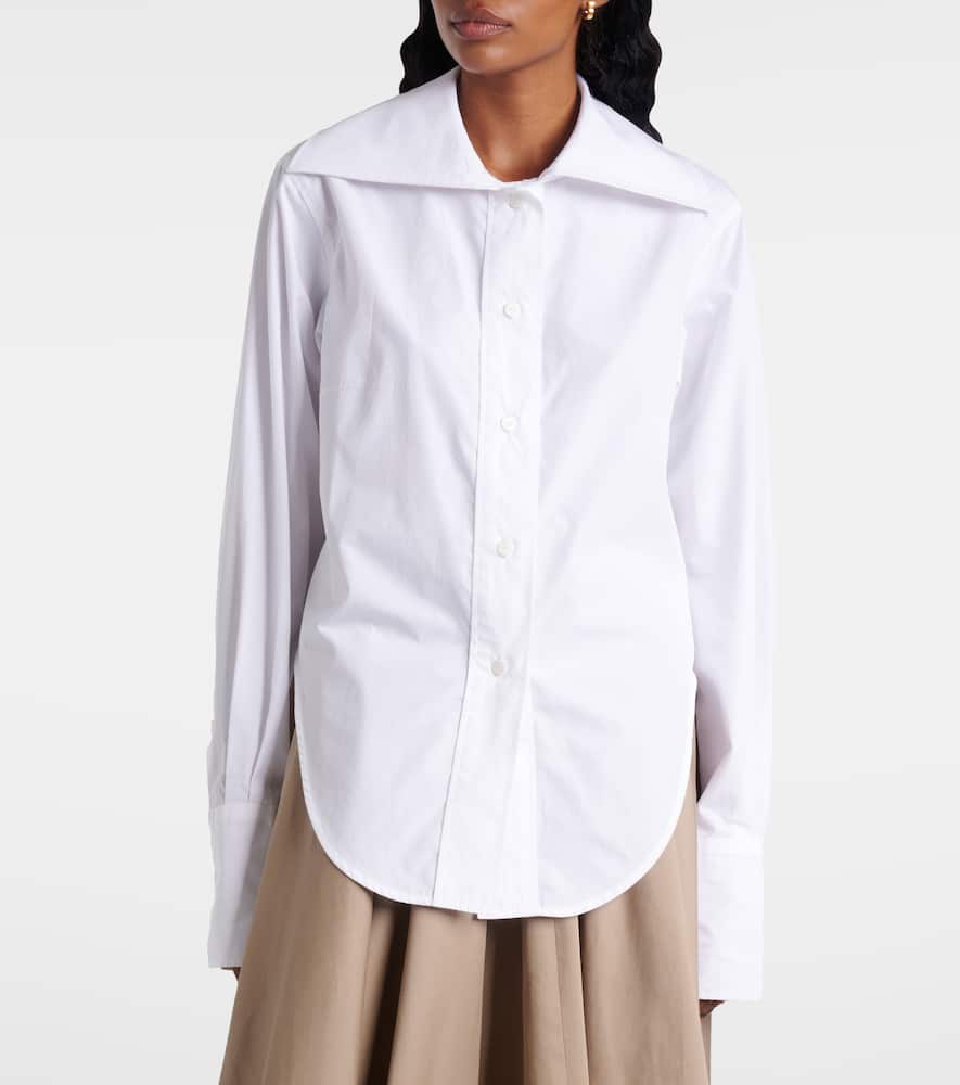 Violin cotton poplin shirt