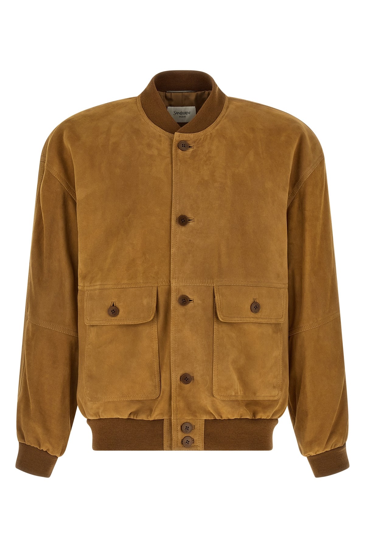 Suede Bomber Jacket