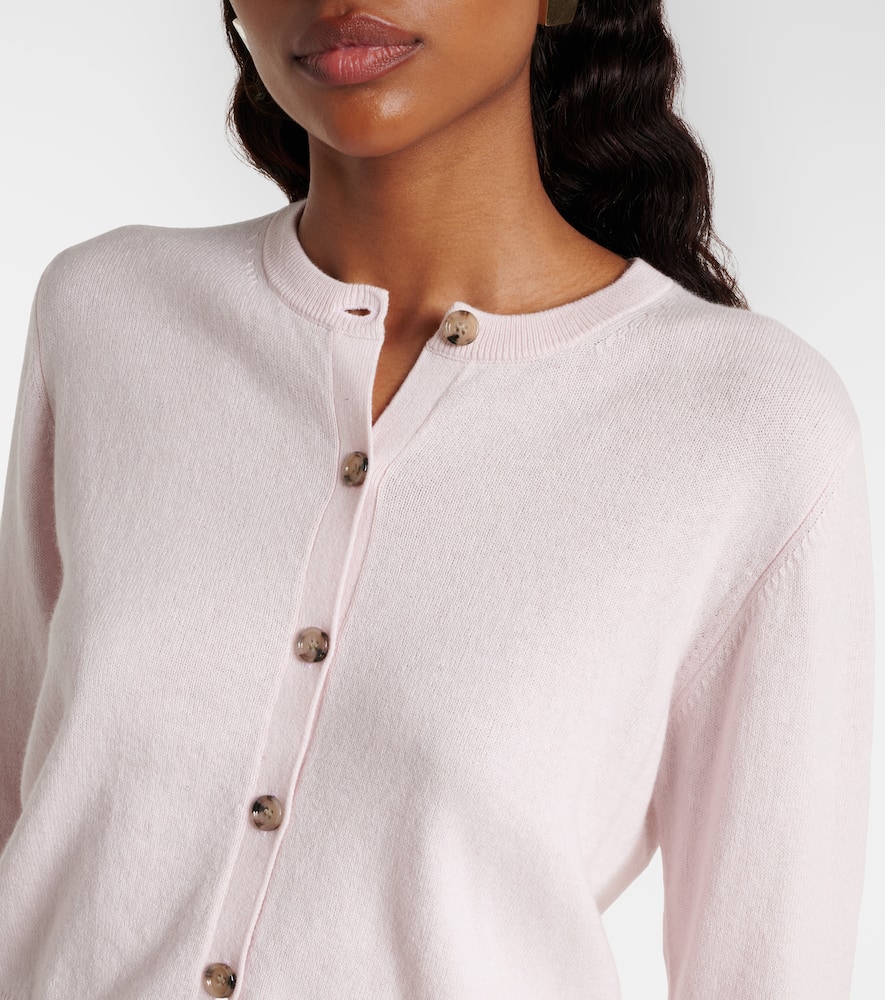 Cotton and cashmere cardigan