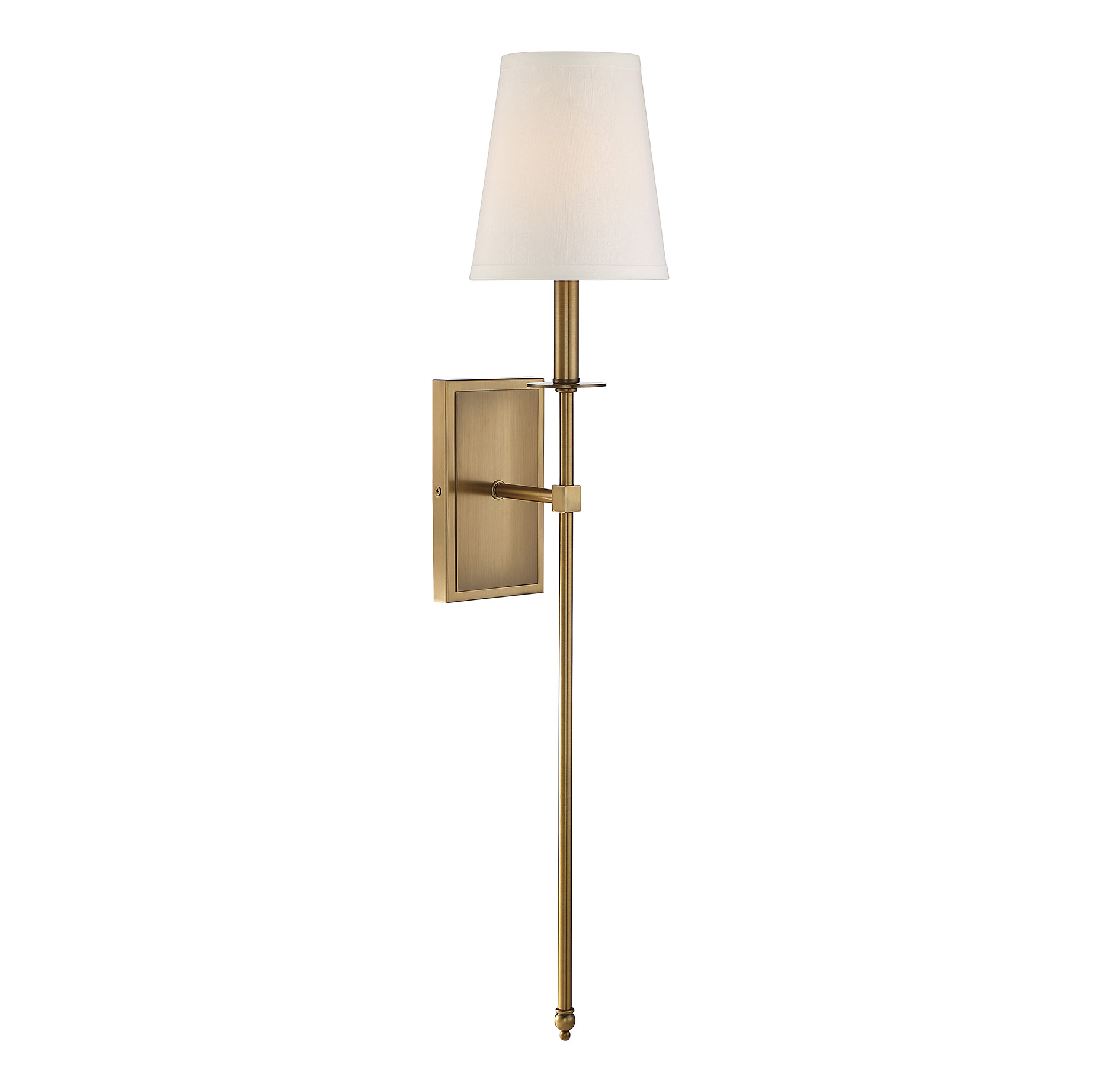 Savoy House Monroe Long Wall Sconce in Warm Bras
