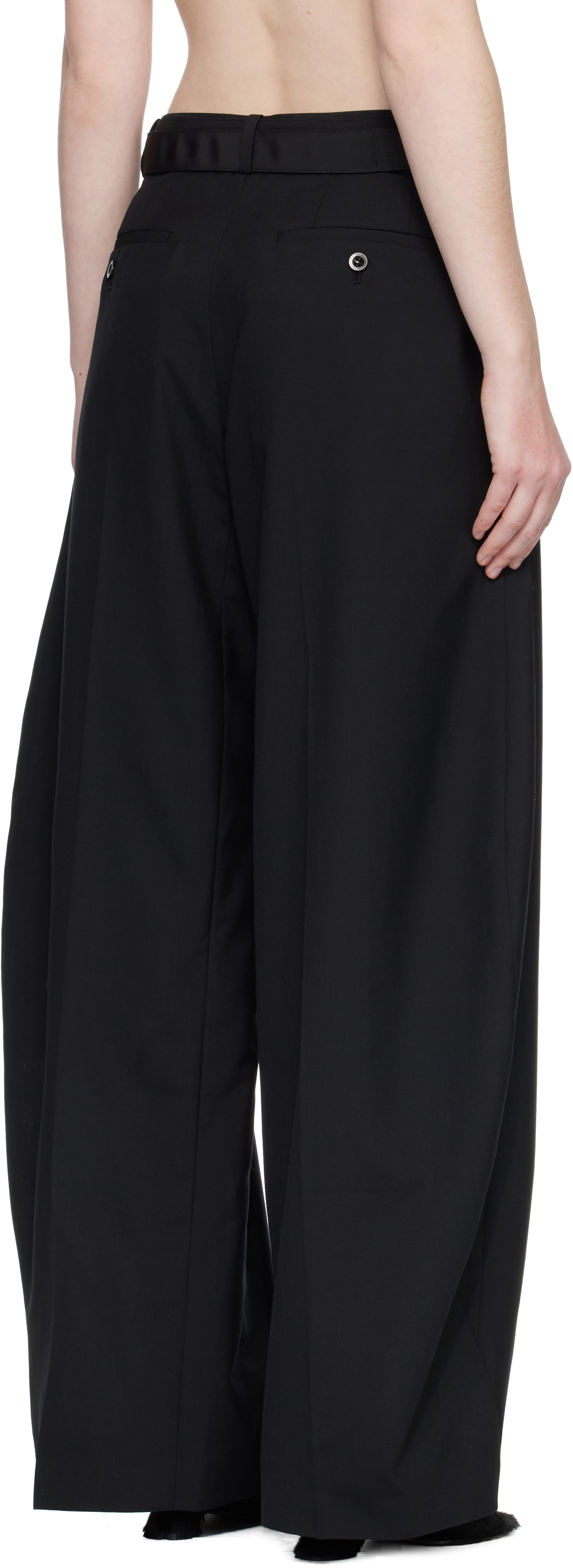 Black Suiting Trousers