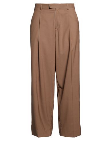 Woman Pants Light brown Size 31 Virgin Wool, Polyester, Elastane