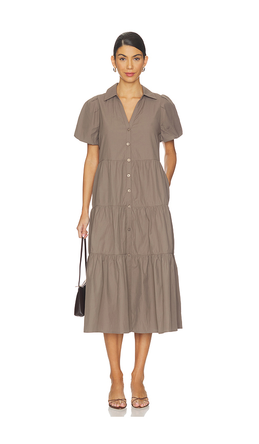 Brochu Walker Havana Dress in Taupe. L. Also in