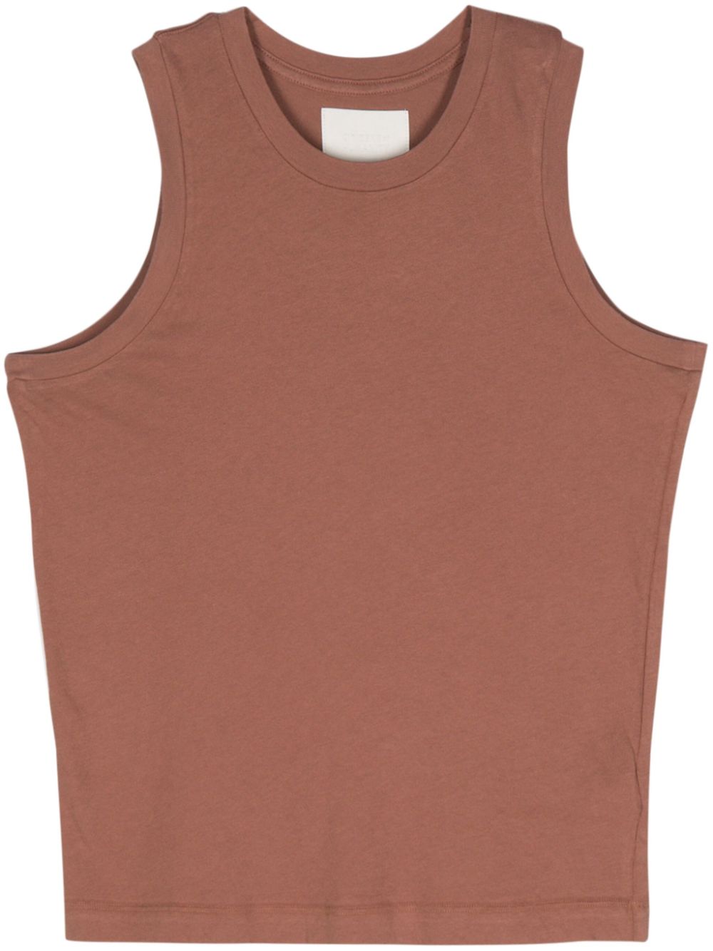 Muscle cotton tank top - Black