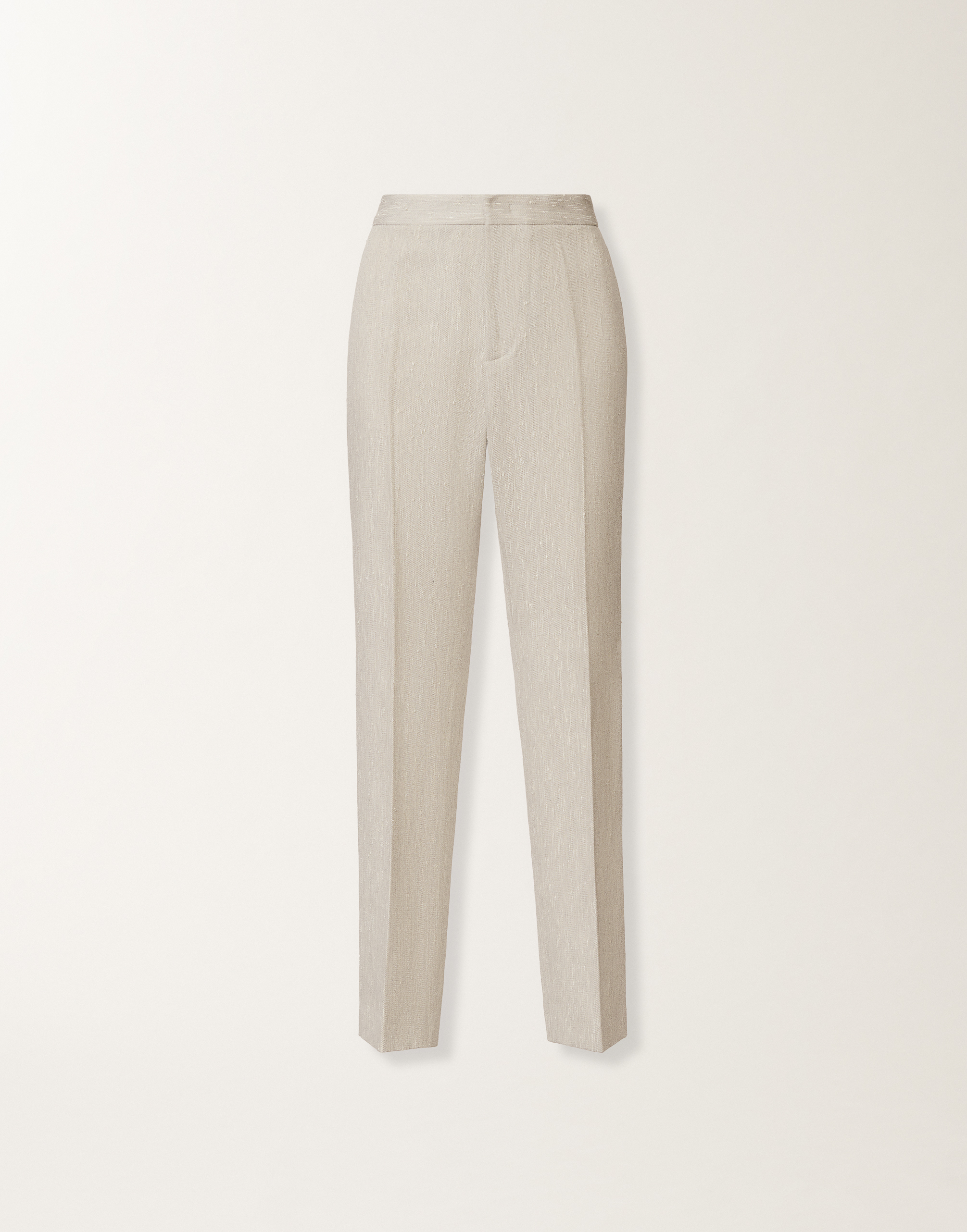 Montefalco Pants in ice fil coupé goccia tailoring