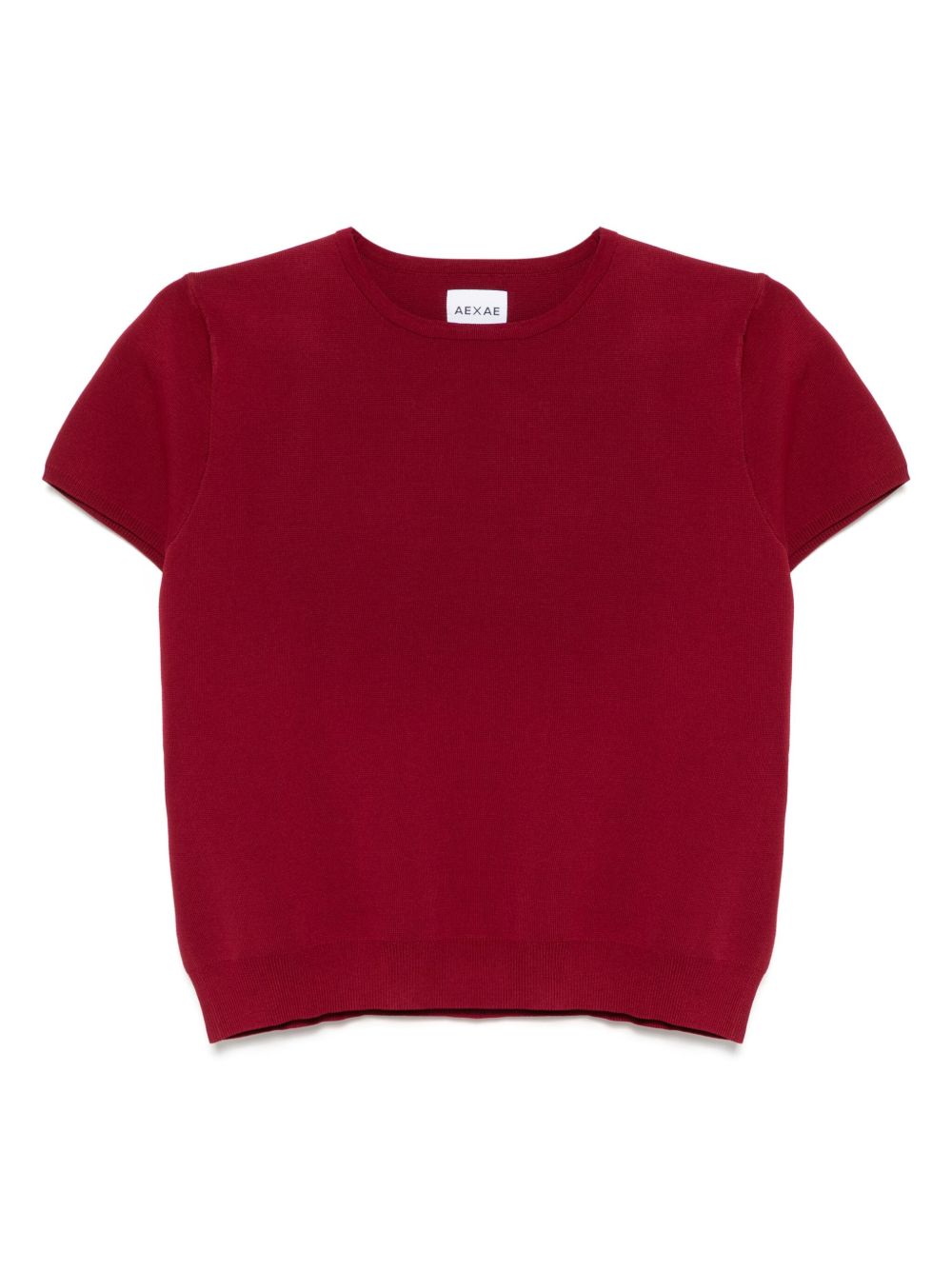Cap-sleeves jumper - Red