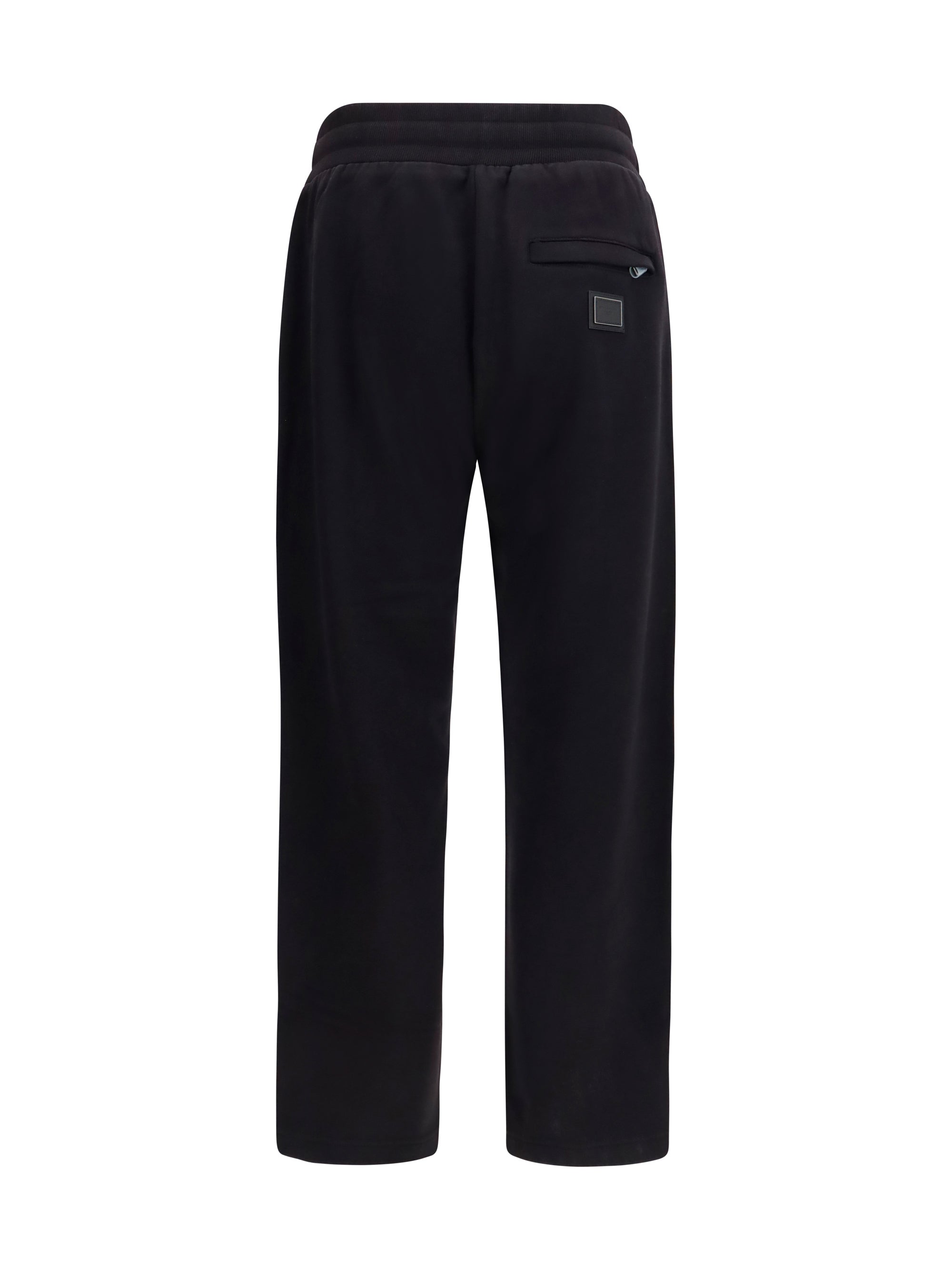 Cotton Sweatpants Joggers — Black