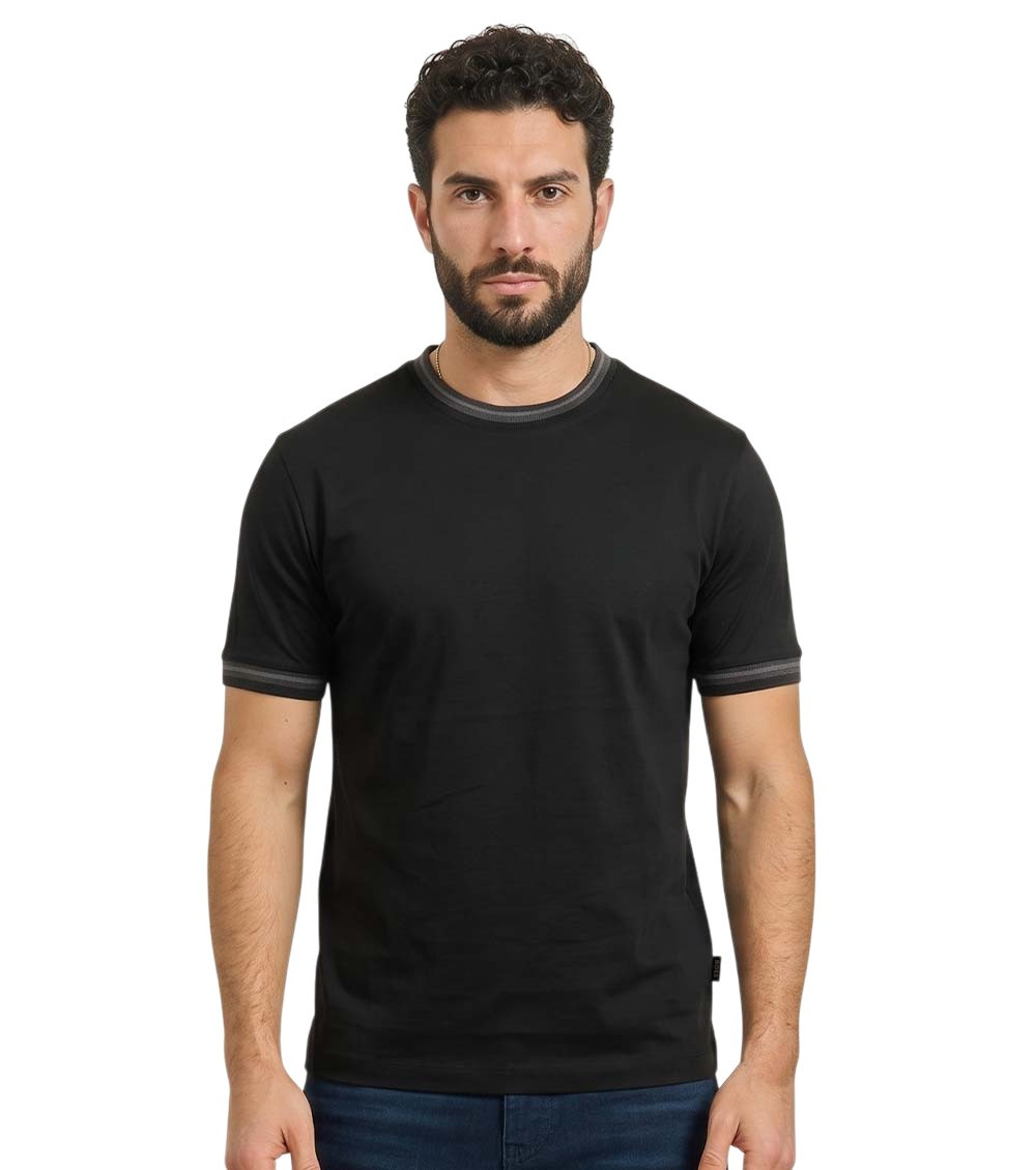 Black Crew Neck T-Shirt